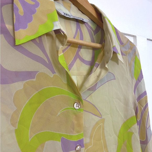 Zara 70s retro shirt - Picture 8 of 12